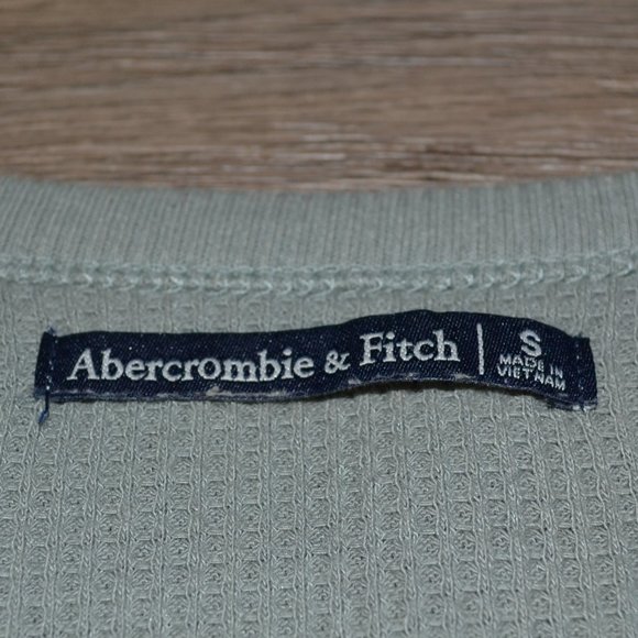 Abercrombie Long Sleeve Waffle V-neck Thermal Shirt Bundle Size Smalls - Picture 3 of 5